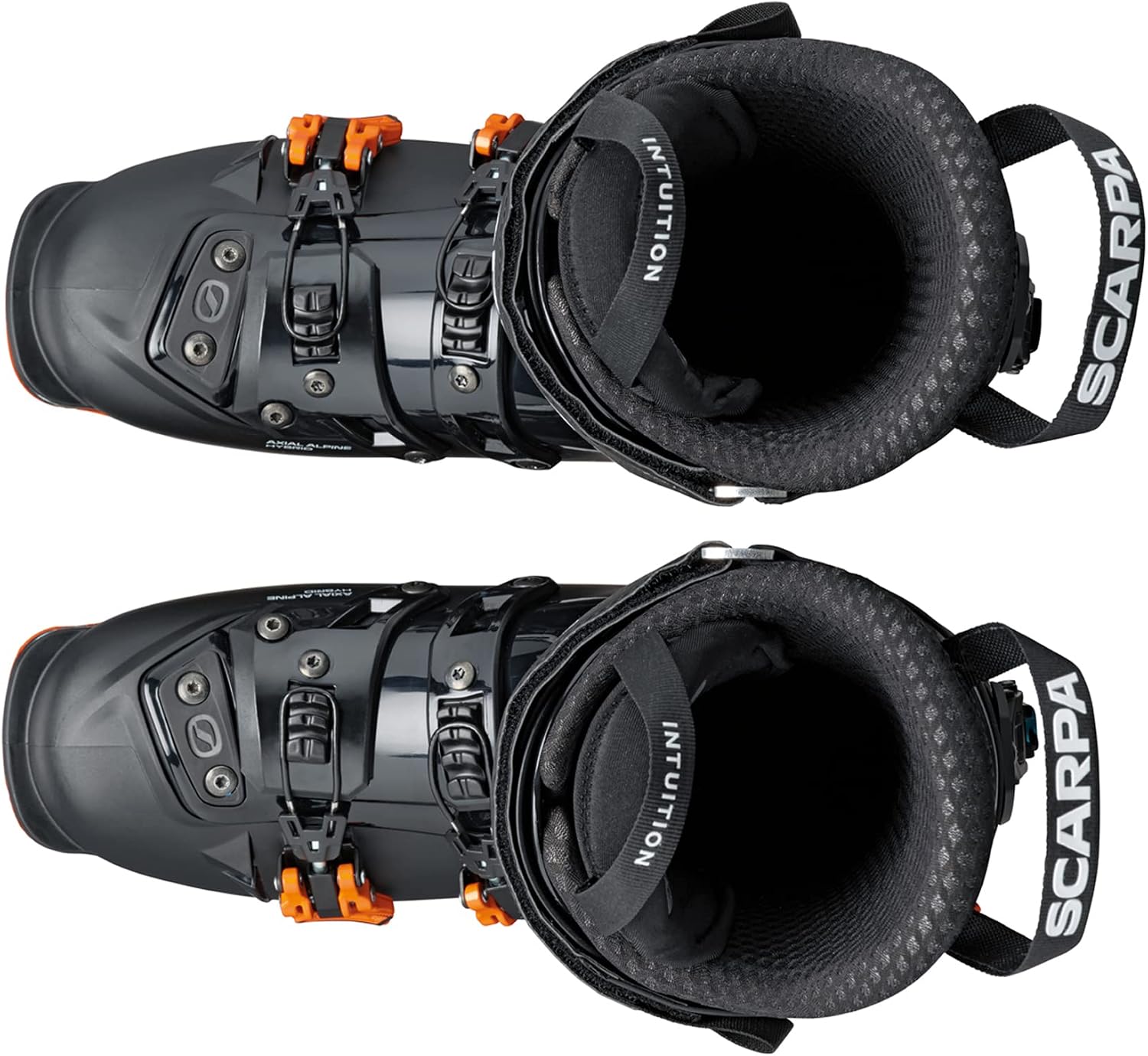 SCARPA Men's 4-Quattro SL 120 Flex Freeride Alpine Touring Ski Boots with GripWalk for Backcountry & Downhill Skiing