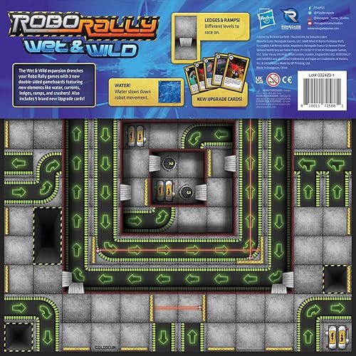 Miniatura 9 de Renegade Game Studios Robo Rally - Master Builder Expansion - Juego de mesa de movimiento programado estrategia, nuevas cuadrículas, edades 12+, 2-6