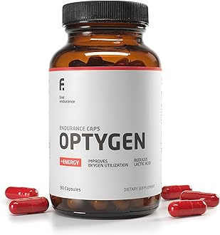 - FIRST ENDURANCE Optygen - Premium Endurance Supplement | Boost Power | Increase Performance and Endurance | Improves Oxygen Utilization| 90 Capsules