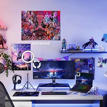Anime Jujotsu Kaisan Poster For Fans Kids Birthday Gifts-Manga Lovers Posters Canvas Art Print Manga Picture For Teen Girls/Boys Room Bedroom Wall Decor