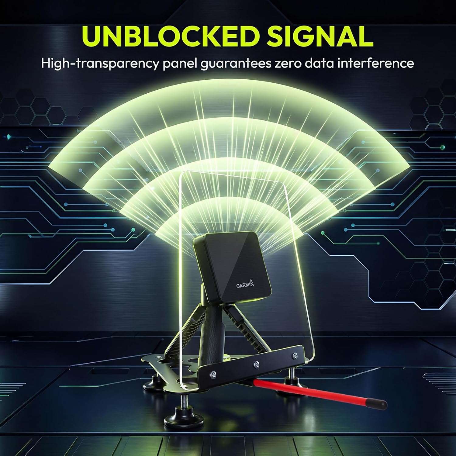 Adjustable Alignment and Leveling Stand for R10 Launch Monitor – Metal Protective Golf Simulator Case for R10