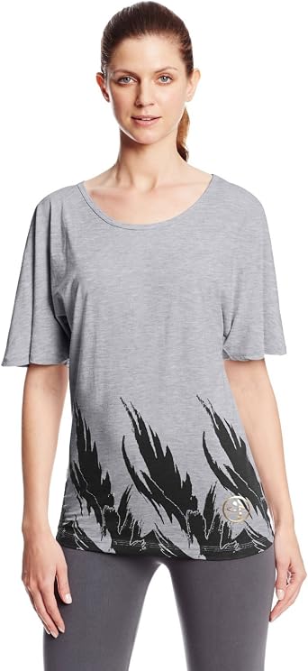 Zumba Wear Womens Sew Long Loose Tee