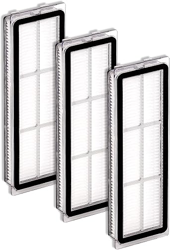 3 Pieces L10s Ultra HEPA Filter Compatible with Dreametech L10s Pro, L10 Ultra, S10, S10 PRO, S10 PLUS, Z10 Pro, B101CN, 1C, W10, X10+, L10 + plus, Z10 pro, D10 PLUS, Vacuum Cleaner Filter Kit