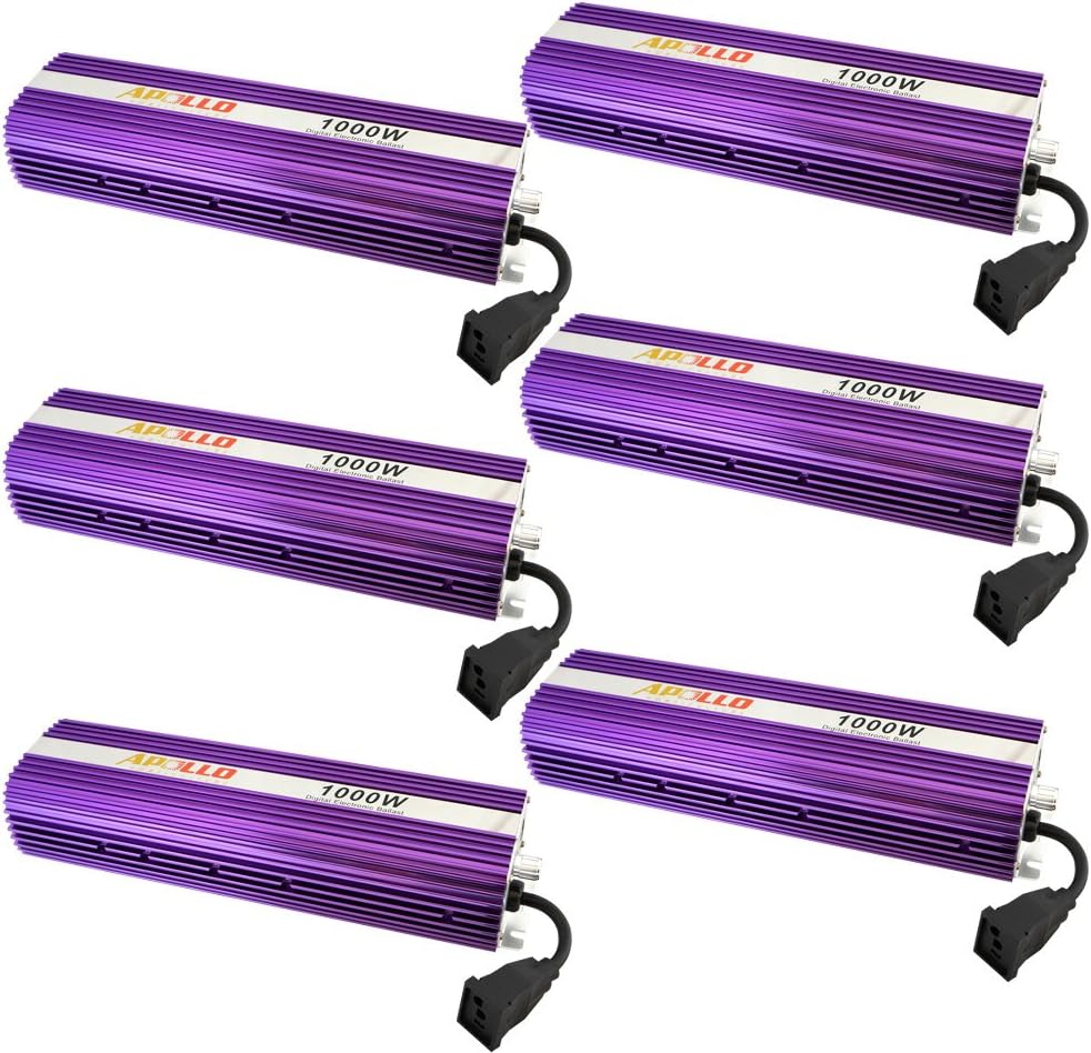 Apollo Horticulture 1000w Dimmable Ballast Grow Light