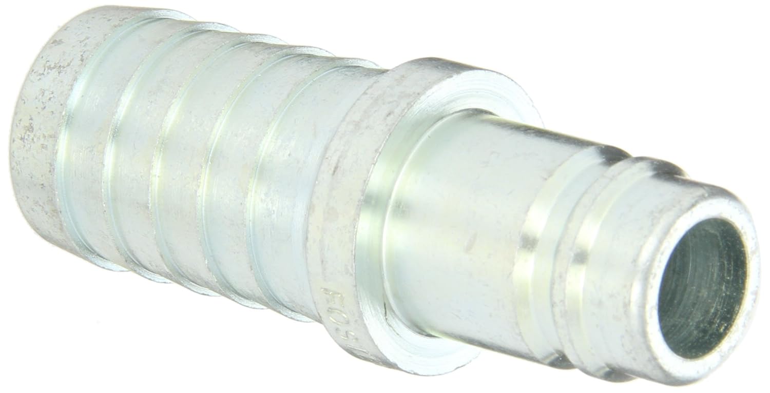 Dixon Valve DCP7148 Steel Air Chief Industrial Interchange Air Fitting, Quick-Connect Plug, 3/4" Coupler x 1" Hose ID Barbed, 200 CFM Flow Rating