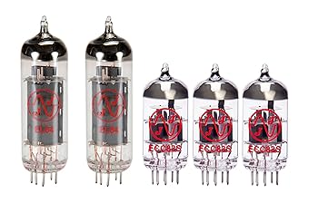 PM 12AX7真空管 5本セット Amazon.co.jp: Fender Blues Jr. Tube Set (x2 EL84, x3 12AX7