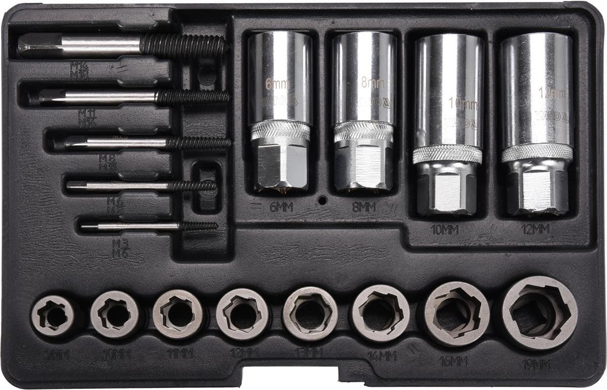 Kit set d'outils à aléser goujon YATO YT-06033 pour extraction