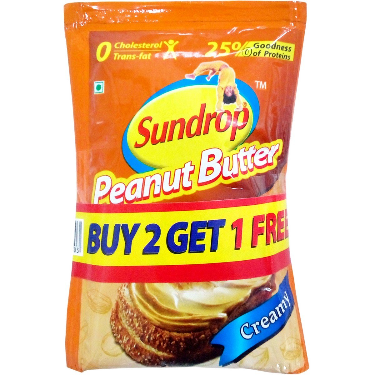 Sundrop Peanut Butter - Creamy, 90g Promo Pack (B0749QZ9WV) Amazon Price History, Amazon Price Tracker