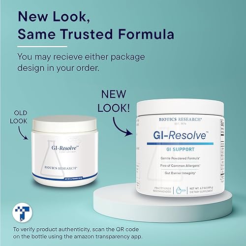 Miniatura 7 de Biotics Research GI Resolve™ Fórmula avanzada de L-glutamina en polvo para apoyo y curación del revestimiento intestinal - Función gastrointestinal