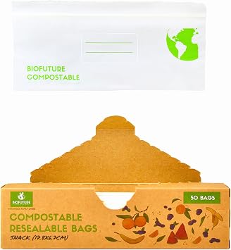 Compostable Freezer Bags | Biodegradable, Reusable Snack Bags