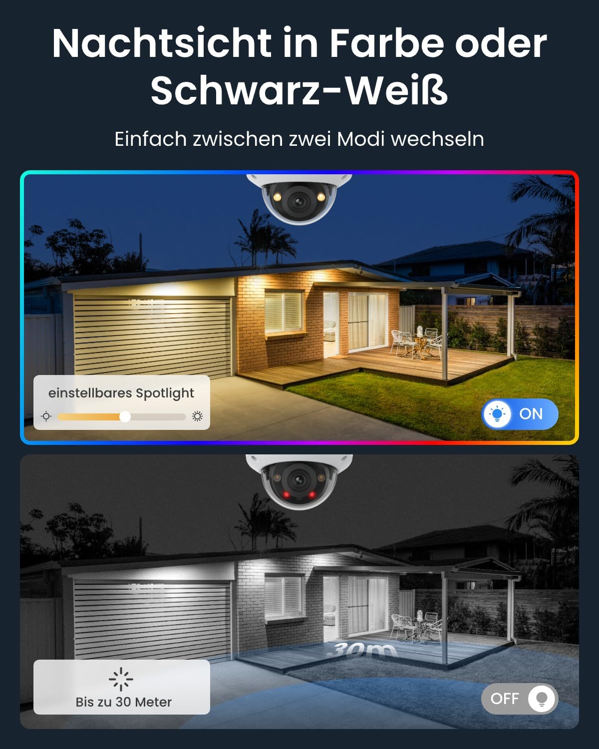 Reolink 12MP PoE Überwachungskamera Set mit 4X IK10 vandalensichere Aussenkameras, 145° Weitwinkel, Farbnachtsicht, Personen-/Fahrzeug-/Tiererkennung, 2-Wege-Audio, 8CH NVR mit 2TB HDD, RLK8-1200V4