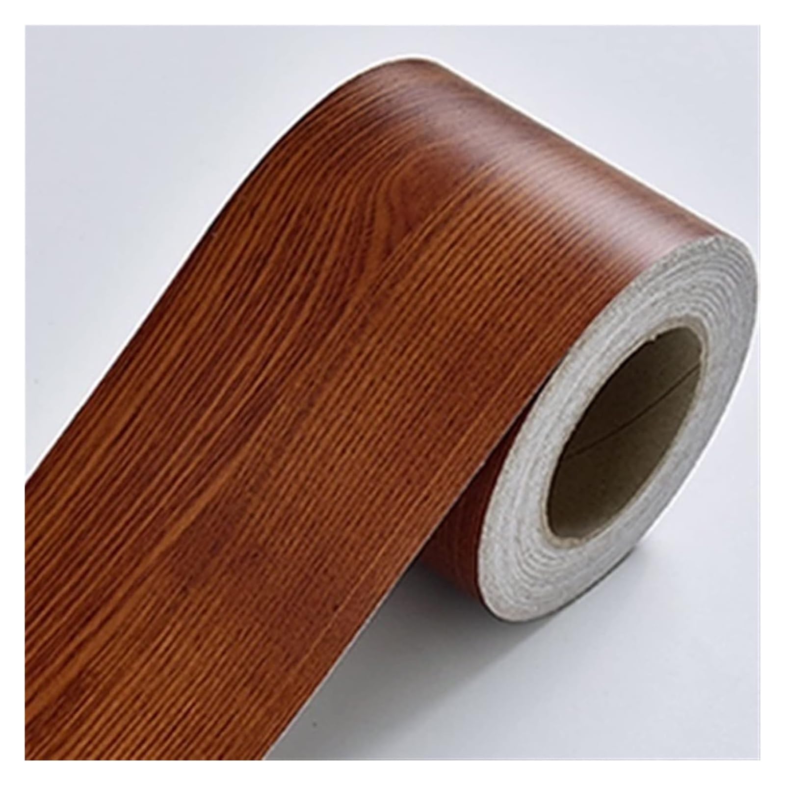 Samoprzylepne bordiury tapetowe, Samoprzylepna listwa przypodłogowa z fakturą drewna, wielokolorowa, różne rozmiary(Wood 8605,10mx10cm)