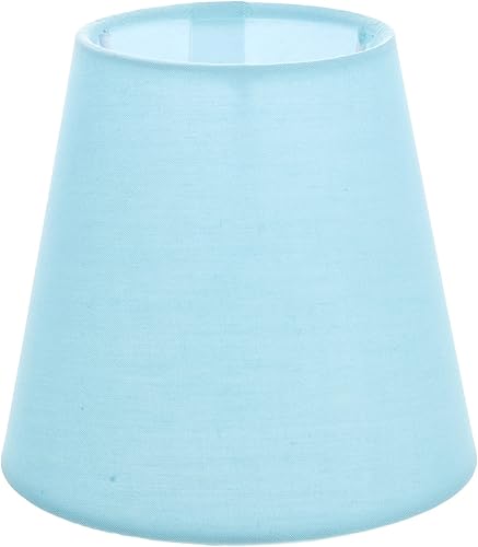 Lurrose Pantallas de lámpara, pantallas de lámpara, pantallas de lámpara, pantalla pequeña E14, pantalla de tela, pantalla de tela, cubierta de As