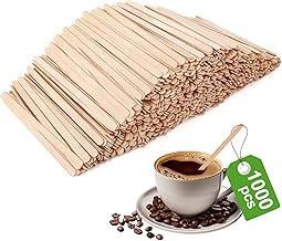1000 Palettine Caffè in Legno 11 cm, Palette Caffè Monouso, Palettine Caffe Bastoncini Legno per Girare Zucchero Bevande e Caffe nei Bicchierini