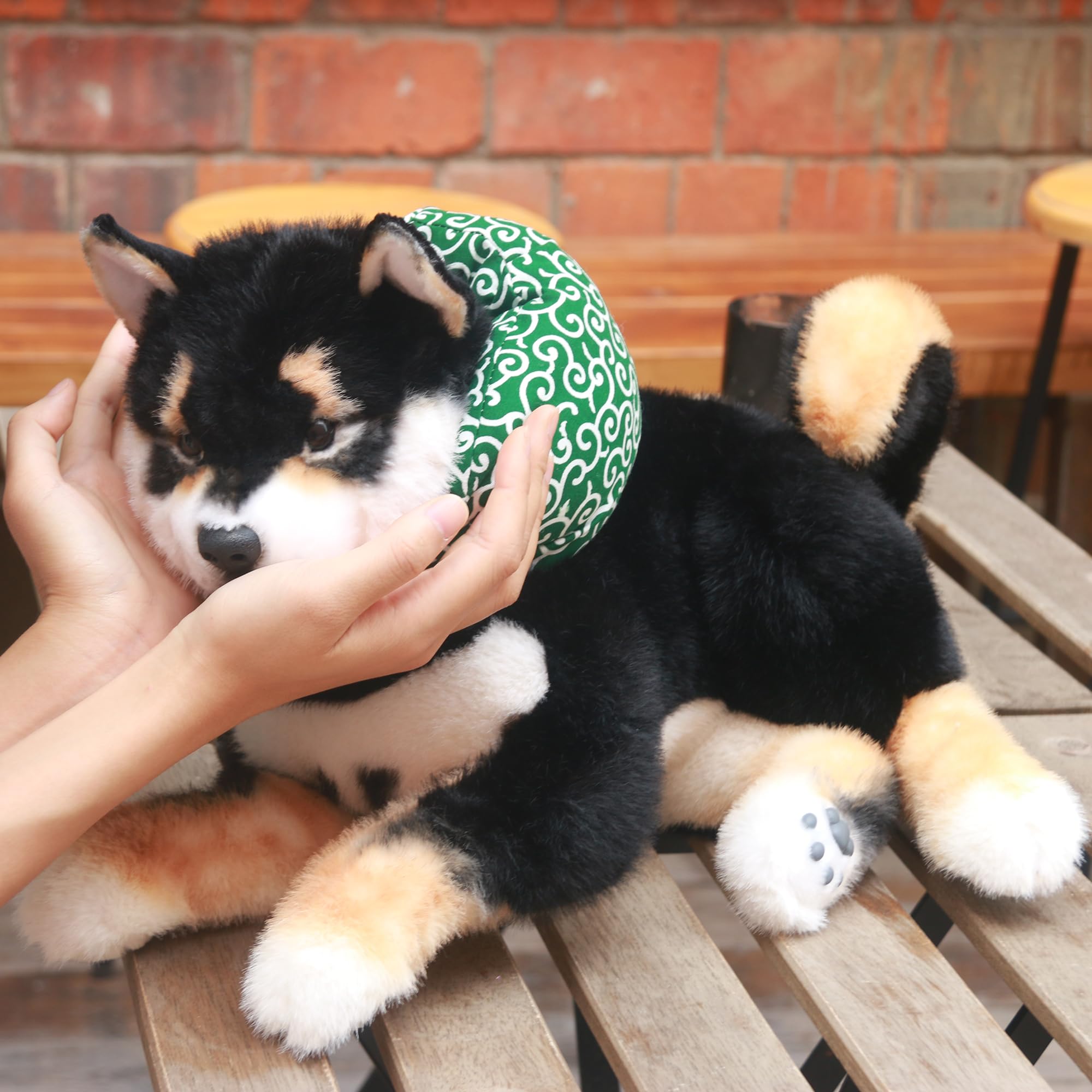 芝犬ぬいぐるみ　Chonger チョンカー Amazon.co.jp: Chongker 柴犬 ぬいぐるみ 本物そっくり リアル犬