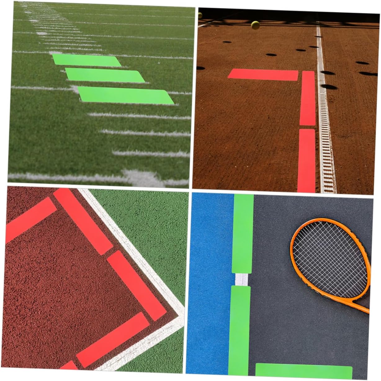 10Pcs Flat Markers for Tennis Training Agility Training Equipment Floor Markers for Sports Football Drills Outdoor Games for Basketball and Soccer