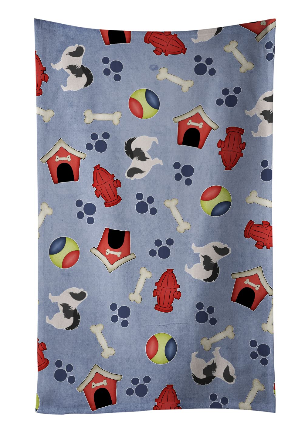 Torchon de cuisine chien japonais Caroline's Treasures BB3937KTWL multicolor