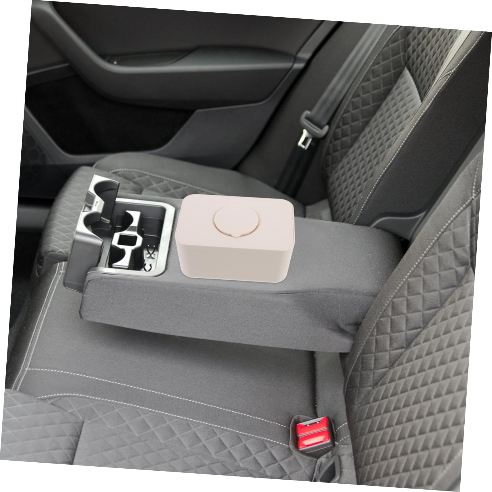 Boîte Distributrice Lingettes Humides Silicone Étanche avec Couvercle Capacité Spacieuse Rechargeable pour Maison et Voiture Rangement Pratique pour Mouchoirs et Lingettes