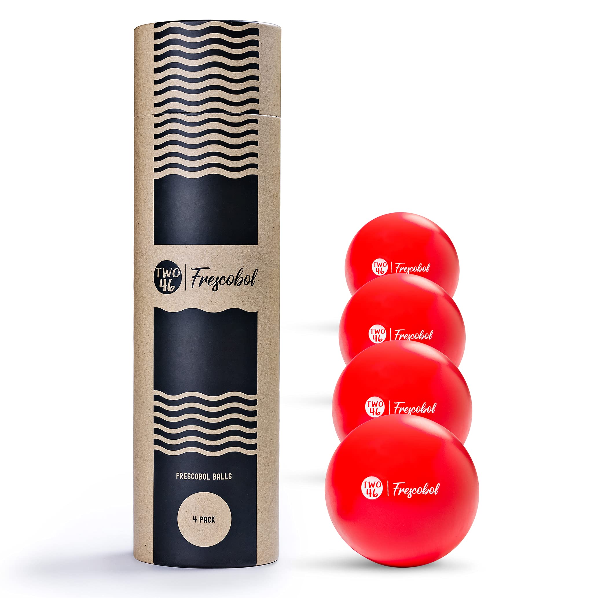 two46 | Soft Ball for Frescobol & Beachball & Beach-Tennis | Perfect For Children & Beginners
