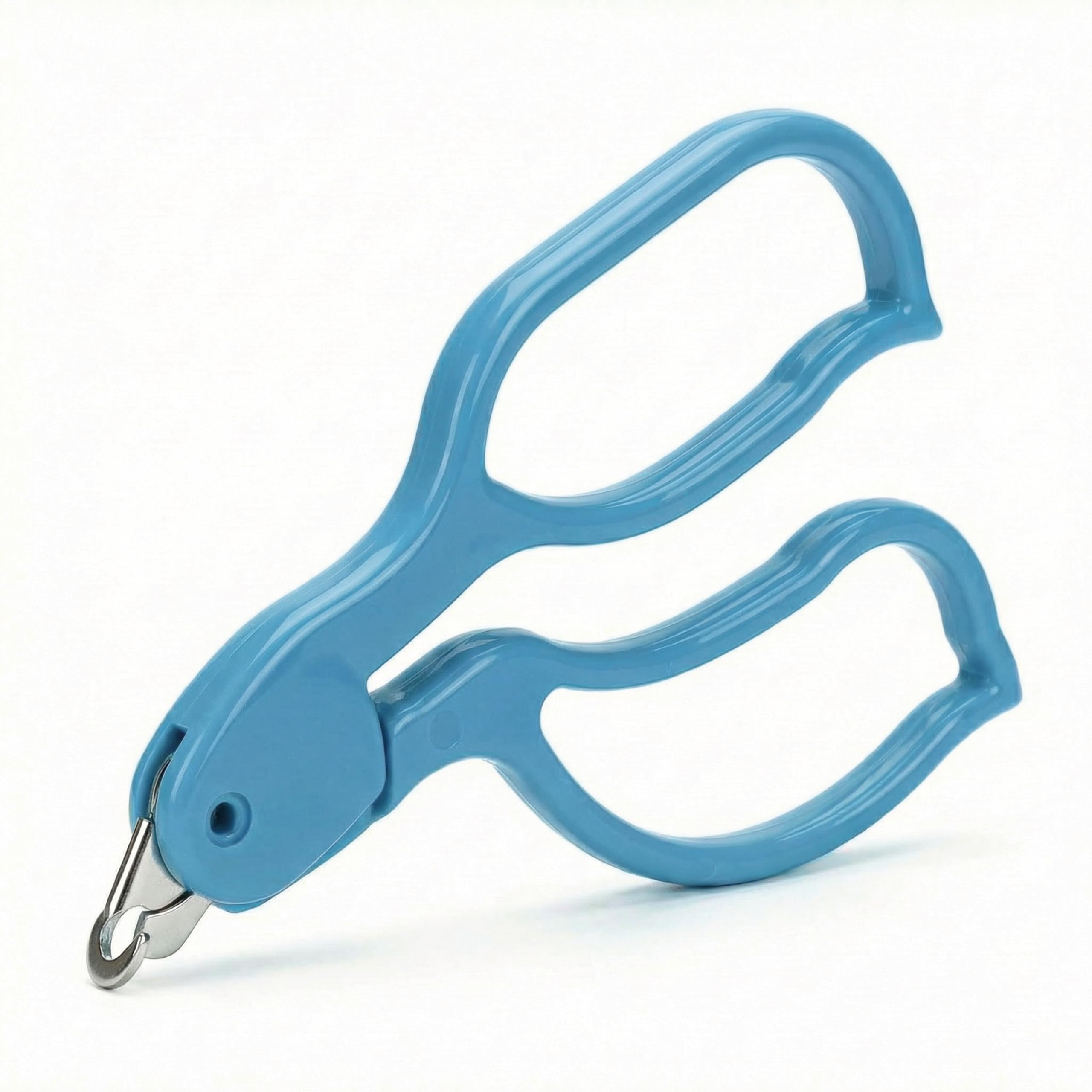 KMINA Ôte Agrafe (20 Unités) Bleu Stérile Jetable avec Ouverture Facile Design Ergonomique Acier Inoxydable et ABS Sans Latex Emballage Individuel 97 x 5,4 mm