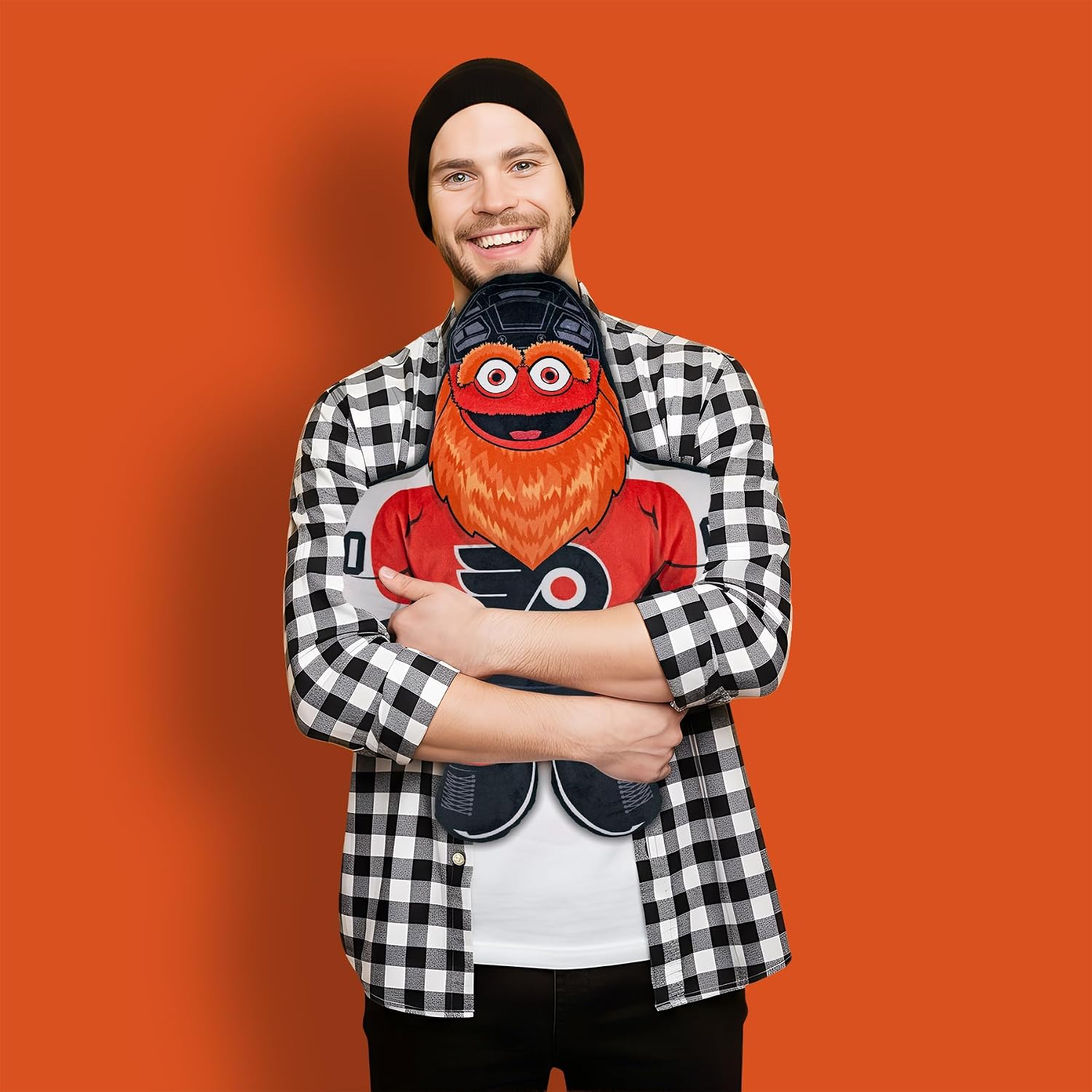 Bleacher Creatures Philadelphia Flyers Gritty 24" NHL Masoct Bleacher Buddy - Soft Plush Toy