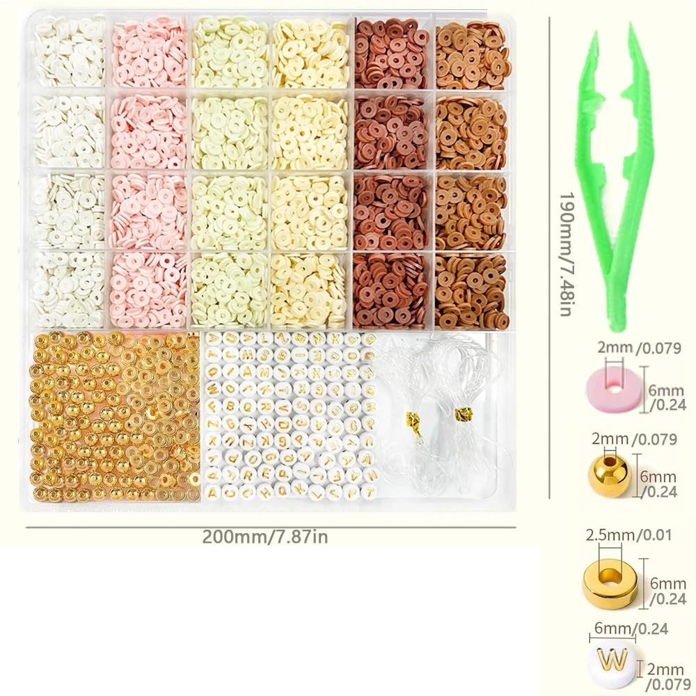 Abalorios Para Hacer Pulseras Kit for hacer pulseras, cuentas de arcilla for, for pulsera(CCBclaybeads set)