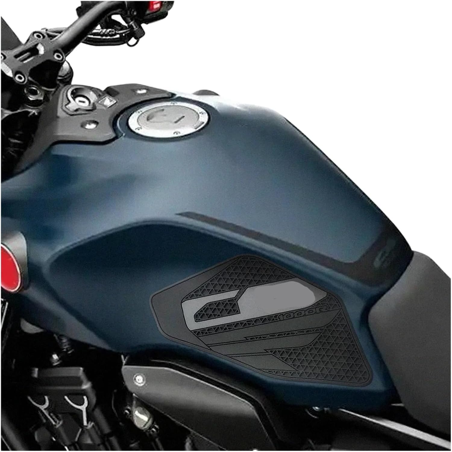 Motorcycle Tank Sticker Motorcycle Side Knee Anti-Slip Prevention Sticker Scratch Decoration Tank Pad for H&ON&DA CB1000R 2021-2022.