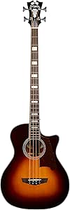 D'Angelico Premier Mott Acoustic-Electric Bass - Vintage Sunburst
