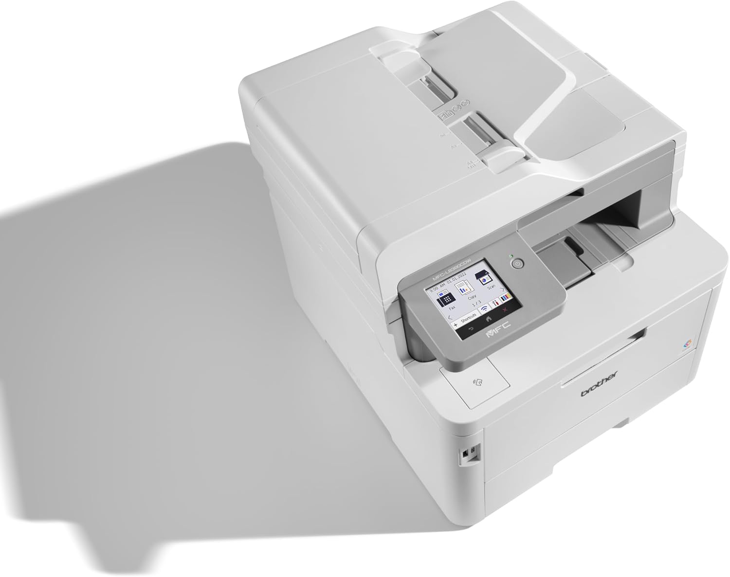 Brother MFC-L8390CDW All-in-One Wireless Colour Laser Printer | Auto 2-sided Print/Scan | 50 Sheets ADF | NFC | Scan, Copy, Fax
