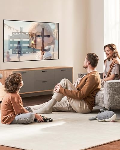 Miniatura 9 de FORGING MOUNT Soporte esquinero para TV de brazo largo para la mayoría de televisores curvos planos de 37 a 75 pulgadas, extensión de 30 pulgadas de