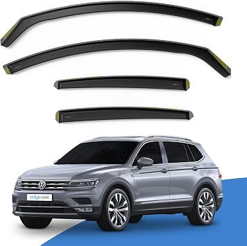 EdgeVisors Wind Deflectors VW Tiguan MK2 Allspace 5Dr SUV 2017+ 4pc