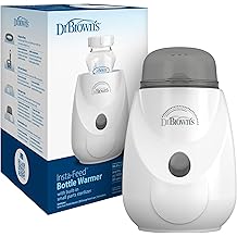 Dr. Brown's Insta-Feed Baby Bottle Warmer and Sterilizer for Baby Bottles and Baby Food Jars, BPA-Free Plastic