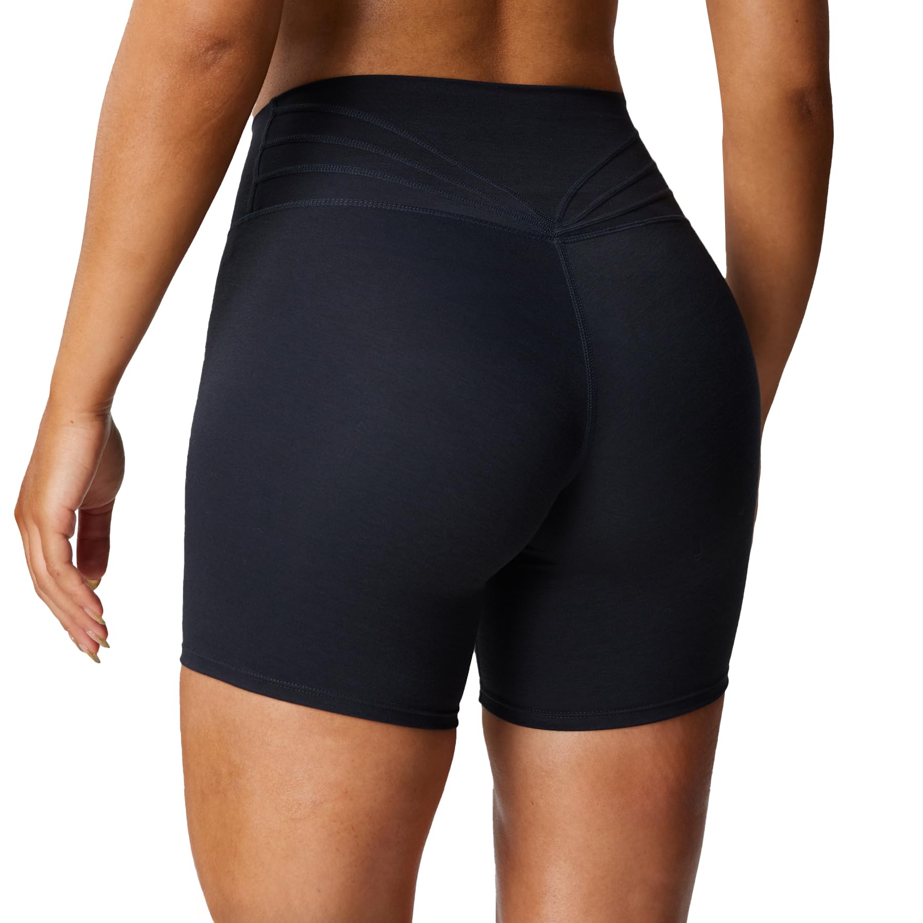 Aoxjox Trinity High-Waist Biker Shorts 6"