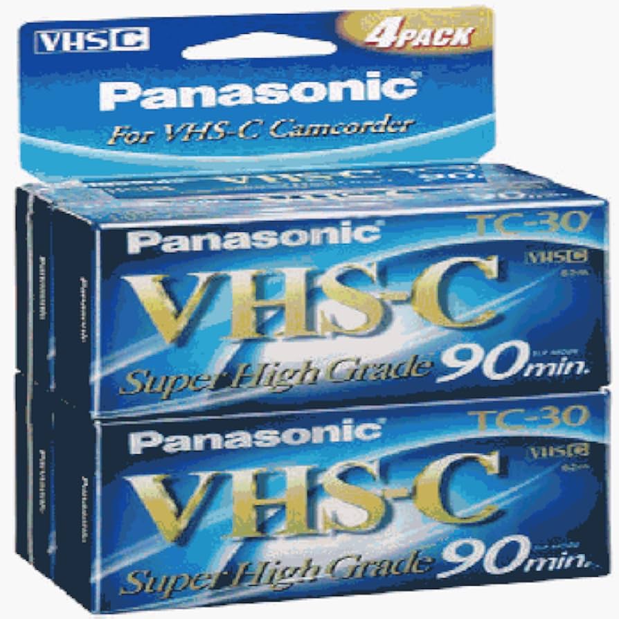 Panasonic SUPER HG VHSCテープ Amazon | Panasonic VHS-Cテープ ZETAS Super HG 30分 NV