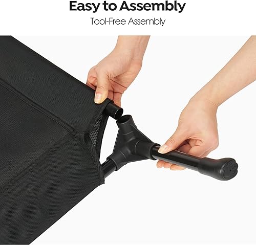 Miniatura 4 de Veehoo CWC2439A - Cama elevada refrescante para perros, cama elevada duradera para mascotas con malla sándwich lavable y transpirable, pies