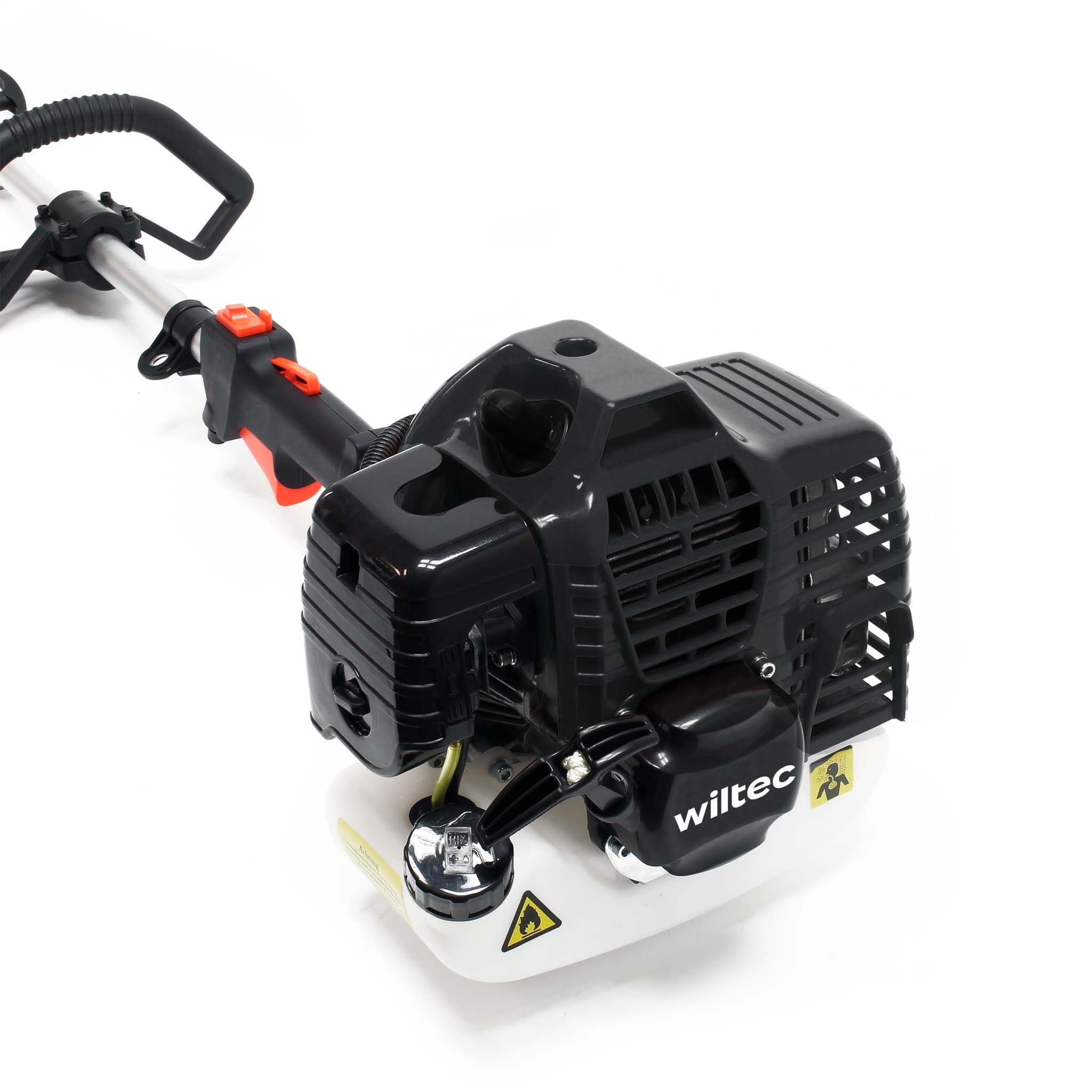 Wiltec Outil Multifonction 5 en 1 300 x 300 x 280 mm Essence 1,2 l 1,3 KW Coupe-Gazon Débroussailleuse Jardinage