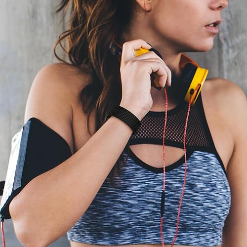 Miniatura 4 de Silicone Braided Solo Loop Compatible with Apple Watch Band 38mm 40mm 41mm 42mm 44mm 45mm 46mm 49mm, Stretchy Elastic Sport Strap Compatible for