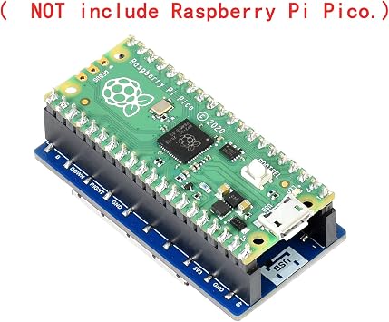 1.3 240X240 LCD Display Screen Module HAT for RPI Raspberry Pi Pico 2 W WH Raspberry Pi Pico Pico Pico Pico Pico Pico2 H Expansion Board Monitor Electronics Craft Set Electronic Components Board Accessory Kit