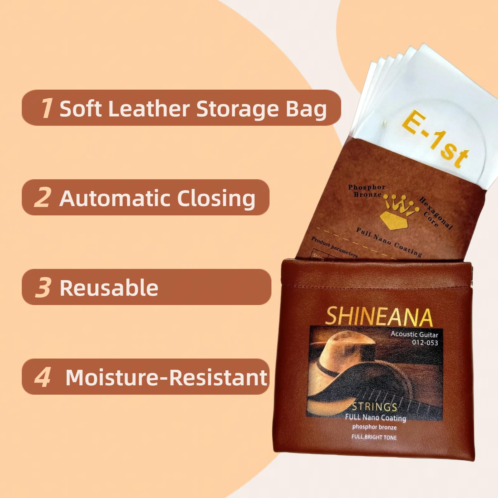 Guitar Strings, Acoustic Guitar Strings - Image 3