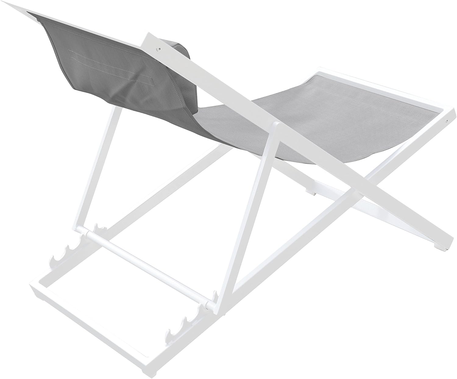 Armen Living Wave Patio Deck Outdoor Lounge Chair