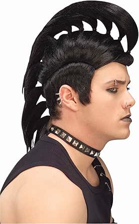 The Dude Costume Forum Novelties Men's Wig-Cap Dark Brown Party