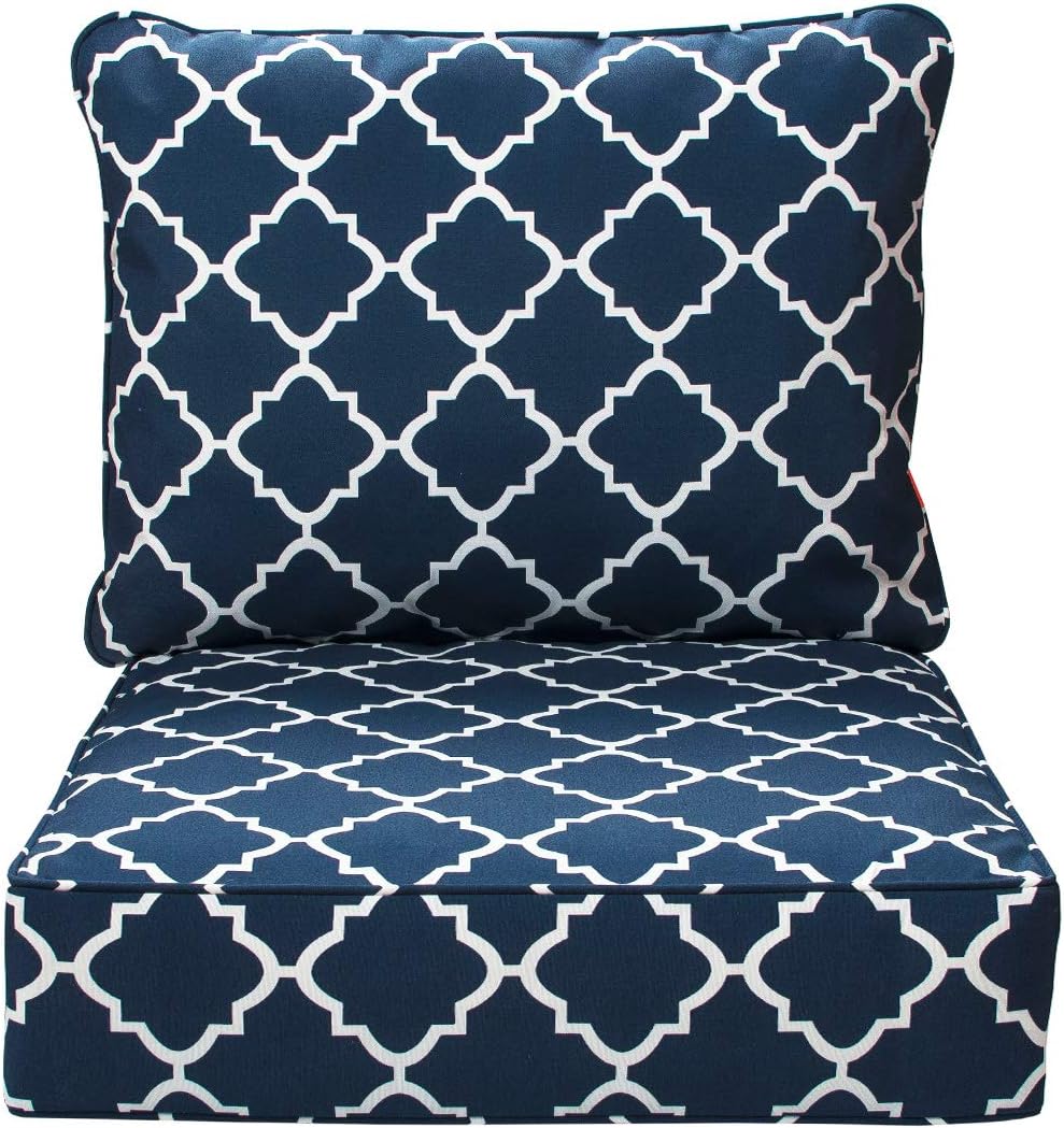 Buy In4 Care Outdoor Patio Deep Seat Cushions And Back Buy In4 Care Outdoor Patio Deep Seat Cushions And Back
