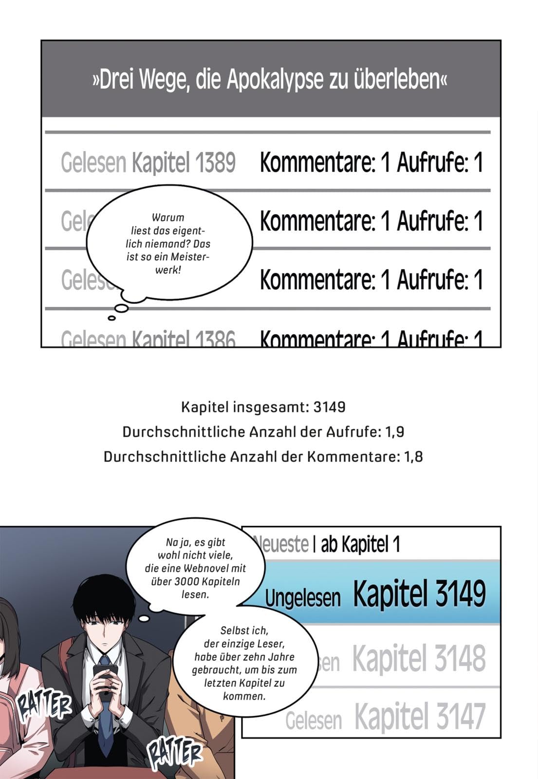 Omniscient Reader's Viewpoint - Bände 1-5 im limitierten Sammelschuber mit Extras: Survival-Fantasy-Manhwa über einen Mann, der den Verlauf der Apokalypse vorhersieht