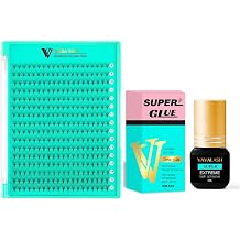 VAVALASH Premade Fans + Super Long Lasting Lash Extension Glue 5ml