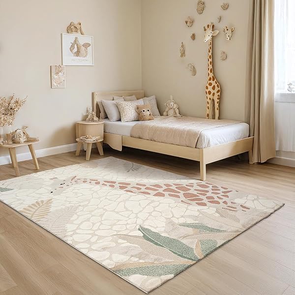 Tapis Jungle Kids Effet 3D 80x150cm