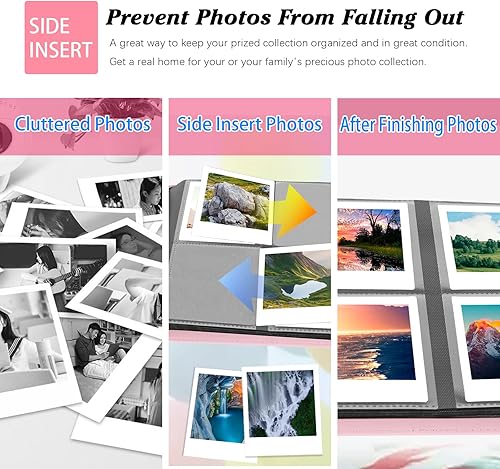 Vista 30 de Álbum de fotos de 288 bolsillos para cámara Fujifilm Instax Square SQ1/SQ6/SQ10/SQ20, Kodak Mini 3 Square, Mini Shot 3 Square, Mini Shot 3 Square