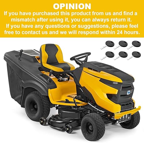 Miniatura 7 de 625-05000 625-05002 925-2054A 925-1745A Reemplazo de llaves de encendido para Cub Cadet XT1 ZT1 LT LTX Troy Bilt Cortacésped Craftsman MTD Reemplaza