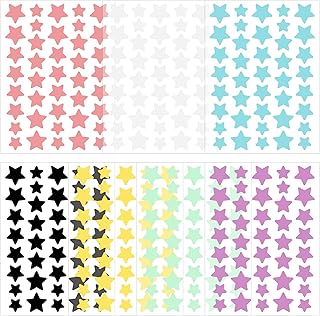 280 parches de estrellas para la cara, bonito...