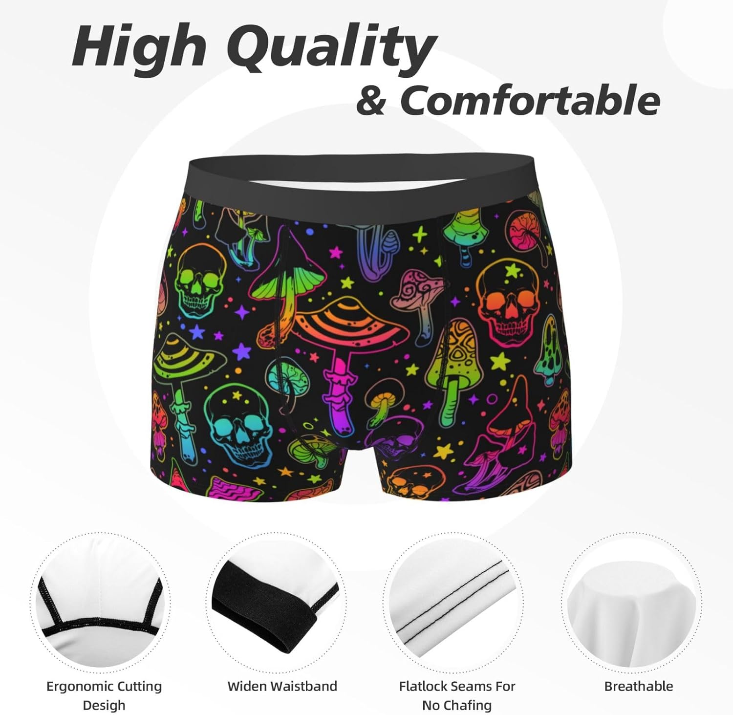 Men'S Boxer Briefs Underwear For Men Gift Trunk - Image 4