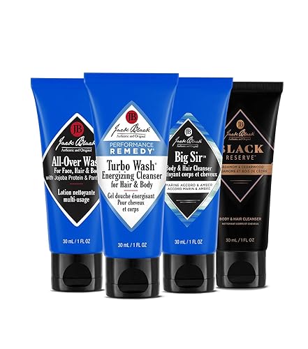 Miniatura 2 de Jack Black Body & Hair Cleanser Collection Set for Men - Mens Body Wash Travel Size